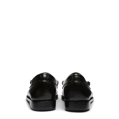 G.H.Bass Womens Bass Weejun Penny Loafer Black Leather - Parasol Store