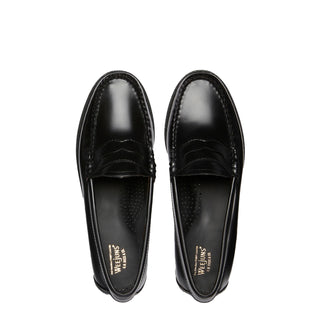 G.H.Bass Womens Bass Weejun Penny Loafer Black Leather