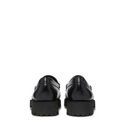 G.H.Bass Womens Weejuns 90s Penny Loafers Black Leather - Parasol Store