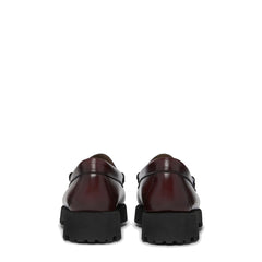 G.H.Bass Womens Weejuns 90s Penny Loafers Wine Leather - Parasol Store