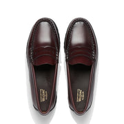 G.H.Bass Womens Weejuns 90s Penny Loafers Wine Leather - Parasol Store