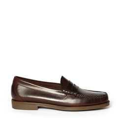 G.H Bass Easy Weejun Larson Pull Up Chocolate Leather - Parasol Store