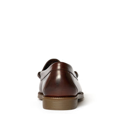 G.H Bass Easy Weejun Larson Pull Up Chocolate Leather - Parasol Store