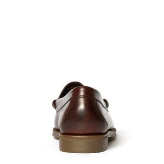 G.H Bass Easy Weejun Larson Pull Up Chocolate Leather - Parasol Store