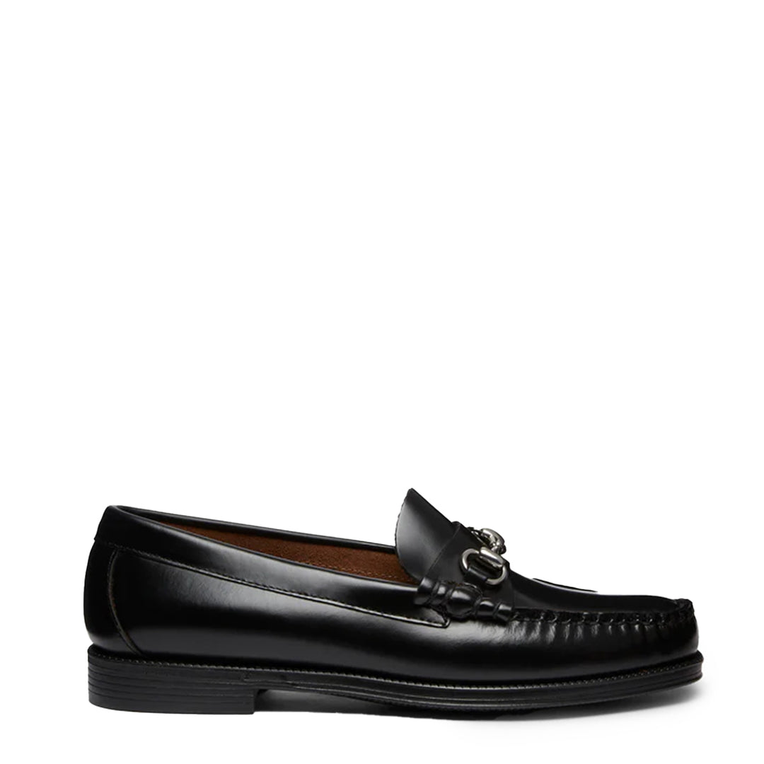 G.H Bass Easy Weejun Lincoln Moc Black Leather - Parasol Store