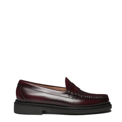 G.H Bass Weejun Step Larson Moc Penny Wine Leather - Parasol Store