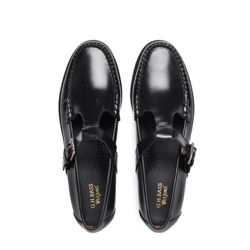 G.H Bass Womens Mary Jane Black - Parasol Store