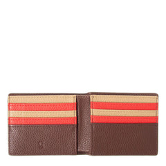 Caroline Gardner Billfold Wallet Blue / Green Stripe