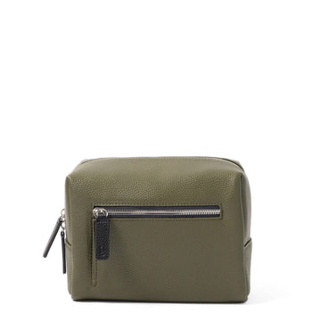 Caroline Gardner Khaki Wash Bag