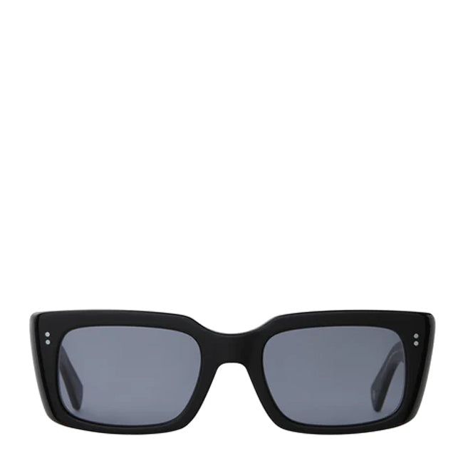 Garrett Leight GL 3030 49 Sunglasses Black/Semi-Flat Navy Garrett Leight
