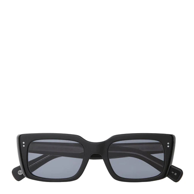 Garrett Leight GL 3030 49 Sunglasses Black/Semi-Flat Navy Garrett Leight