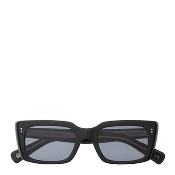 Garrett Leight GL 3030 49 Sunglasses Black/Semi-Flat Navy Garrett Leight