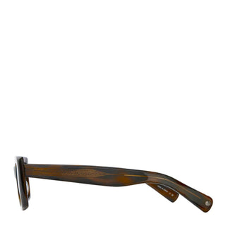 Garrett Leight GL 3030 49 Sunglasses Spotted Brown Shell/Semi-Flat Valley View Green Garrett Leight