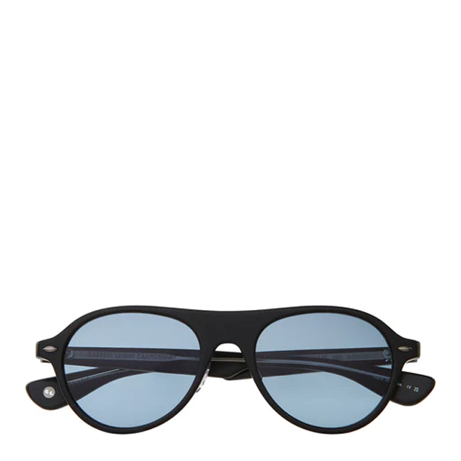 Garrett Leight Lady Eckhart 50 Sunglasses Matte Black/Pacifica Garrett Leight