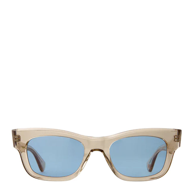 Garrett Leight Woz 49 Sunglasses Brew/Pacifica Garrett Leight