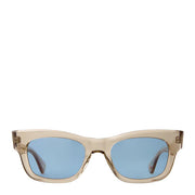 Garrett Leight Woz 49 Sunglasses Brew/Pacifica Garrett Leight