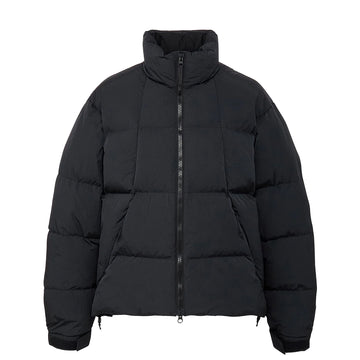 Goldwin Dope Dyed Ripple Nylon Down Jacket Dark Navy