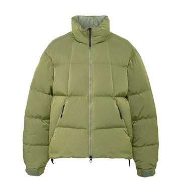 Goldwin Dope Dyed Ripple Nylon Down Jacket Uji Tea
