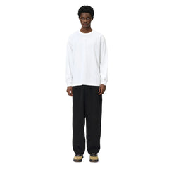 Goldwin Fine Wale Corduroy Straight Pants Deep Charcoal - Parasol Store