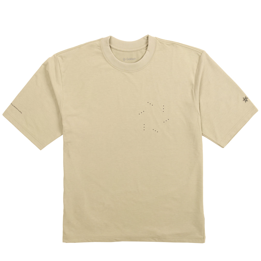 Goldwin Graphic T-shirt Oak Beige - Parasol Store