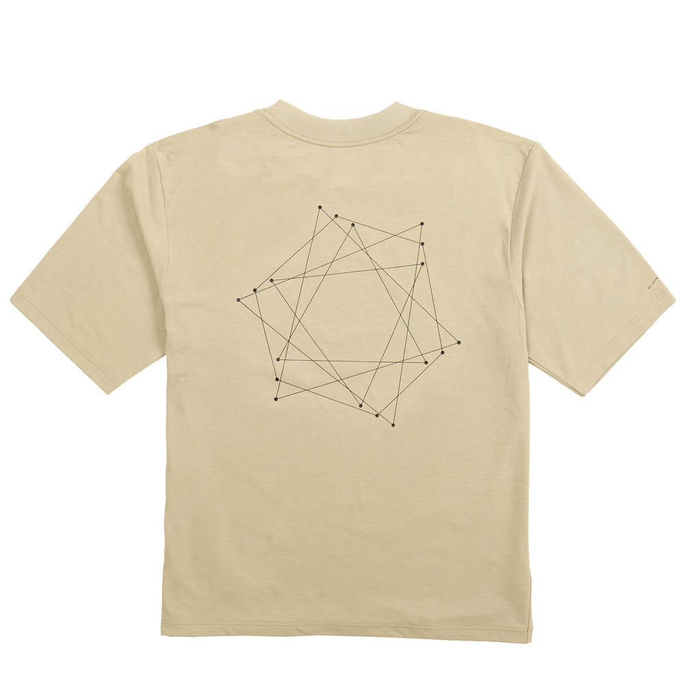 Goldwin Graphic T-shirt Oak Beige - Parasol Store