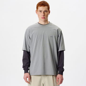 Goldwin Goldwin Graphic T-shirt Sleet Gray