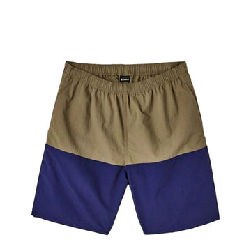 Goldwin Nylon Bicolor Shorts 7 Desert Taupe / Bluish Purple - Parasol Store