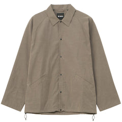Goldwin Nylon Coach Jacket Taupe Gray - Parasol Store