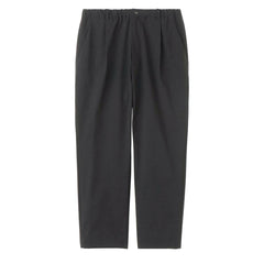 Goldwin One Tuck Tapered Light Pants Black - Parasol Store