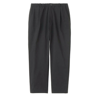 Goldwin One Tuck Tapered Light Pants Black - Parasol Store