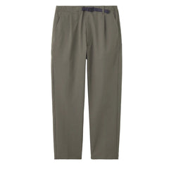 Goldwin One Tuck Tapered Stretch Pants Dark Olive - Parasol Store