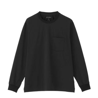 Goldwin Oversized Pocket L/S T-Shirt Black - Parasol Store