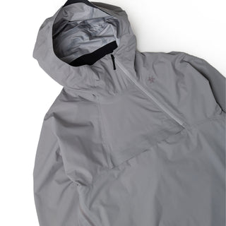 Goldwin PERTEX SHIELD AIR Mountaineering Pullover Snow Gray - Parasol Store