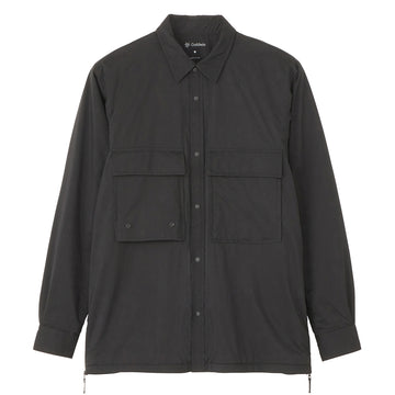 Goldwin Pertex Double Cloth Field Warm Shirt Black - Parasol Store