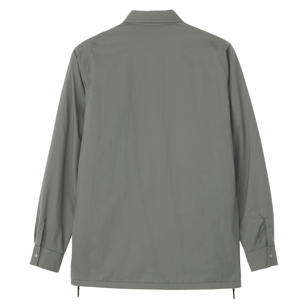 Goldwin Pertex Double Cloth Field Warm Shirt Shadow Gray - Parasol Store