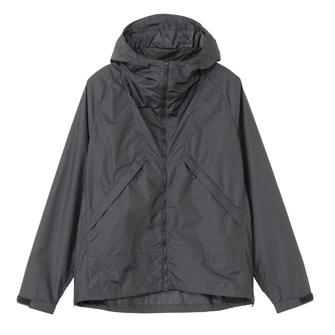 Goldwin Rip-stop Hooded Jacket Black - Parasol Store