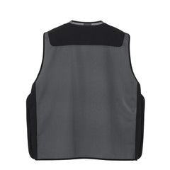 Goldwin Tonalith Mesh Half Zip Vest Black