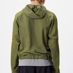 Goldwin Tonalith Mesh Hooded Jacket Black