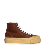 Good News Womens Palm Corduroy Trainer Brown - Parasol Store