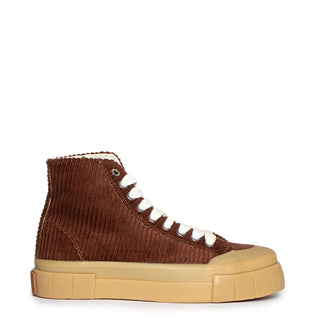 Good News Womens Palm Corduroy Trainer Brown - Parasol Store