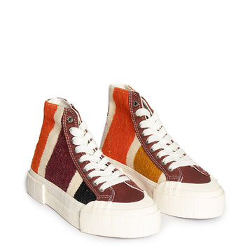 Good News Womens Palm Moroccan Trainer Brown - Parasol Store