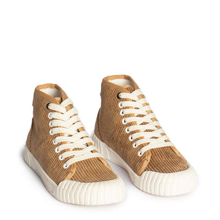 Good News Womens Rhubarb Hi Trainer Tan - Parasol Store