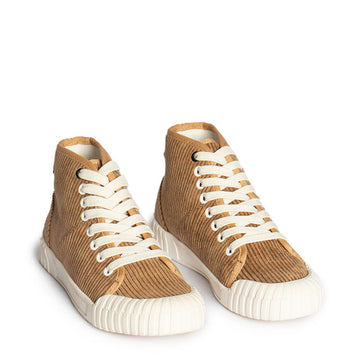 Good News Womens Rhubarb Hi Trainer Tan - Parasol Store