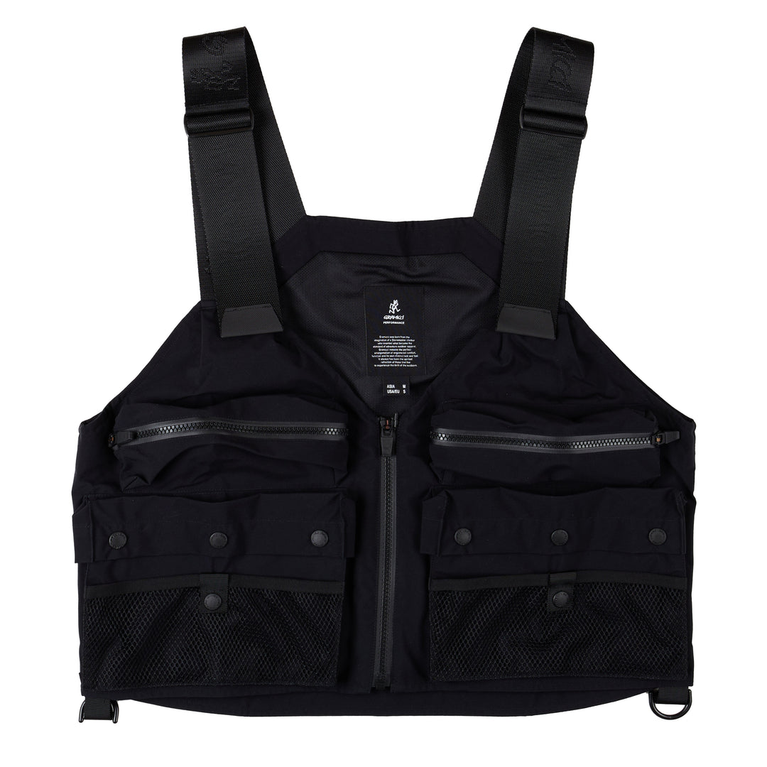 Gramicci 3 Layer Fishing Vest Black - Parasol Store