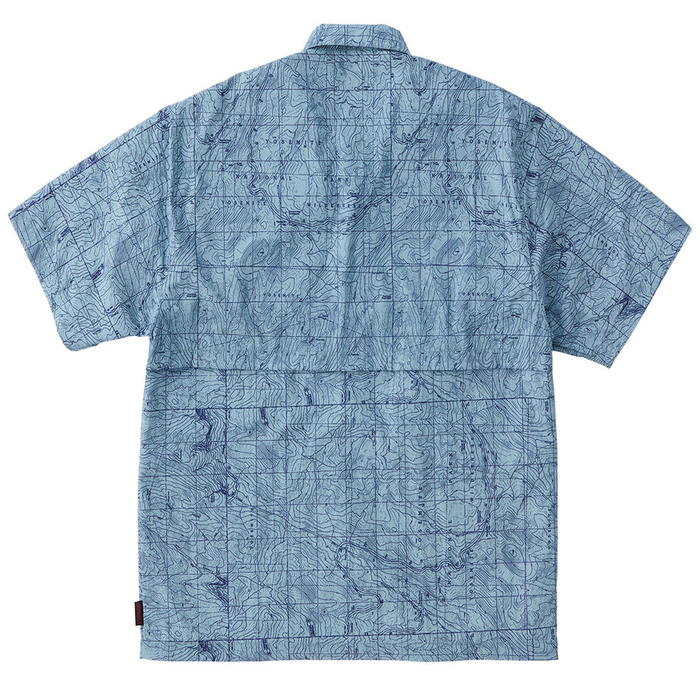 Gramicci Camp Shirt Yosemite Blue Gramicci