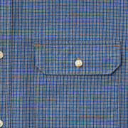 Gramicci Checkered Stance Shirt Sierra Check Navy - Parasol Store