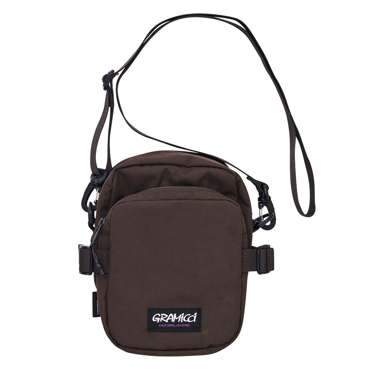 Gramicci Cordura Mini Shoulder Bag Brown - Parasol Store