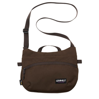 Gramicci Cordura Shoulder Bag Brown - Parasol Store