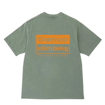 Gramicci G Climbing Tee Pigment Dyed Sage Pigment