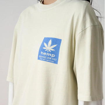 Gramicci Hemp Tee Natural Pigment - Parasol Store